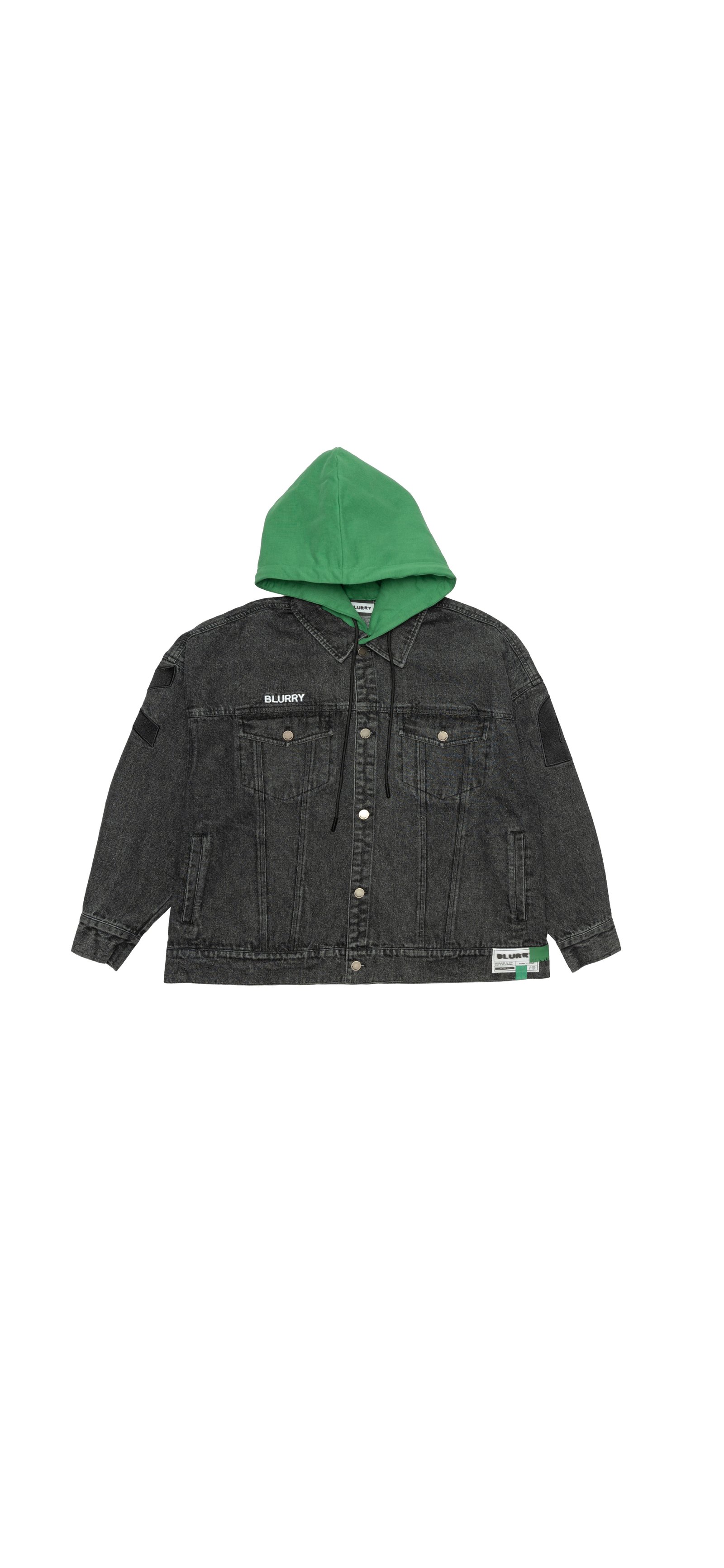 Black Denim jacket (Unisex)  - Image 1