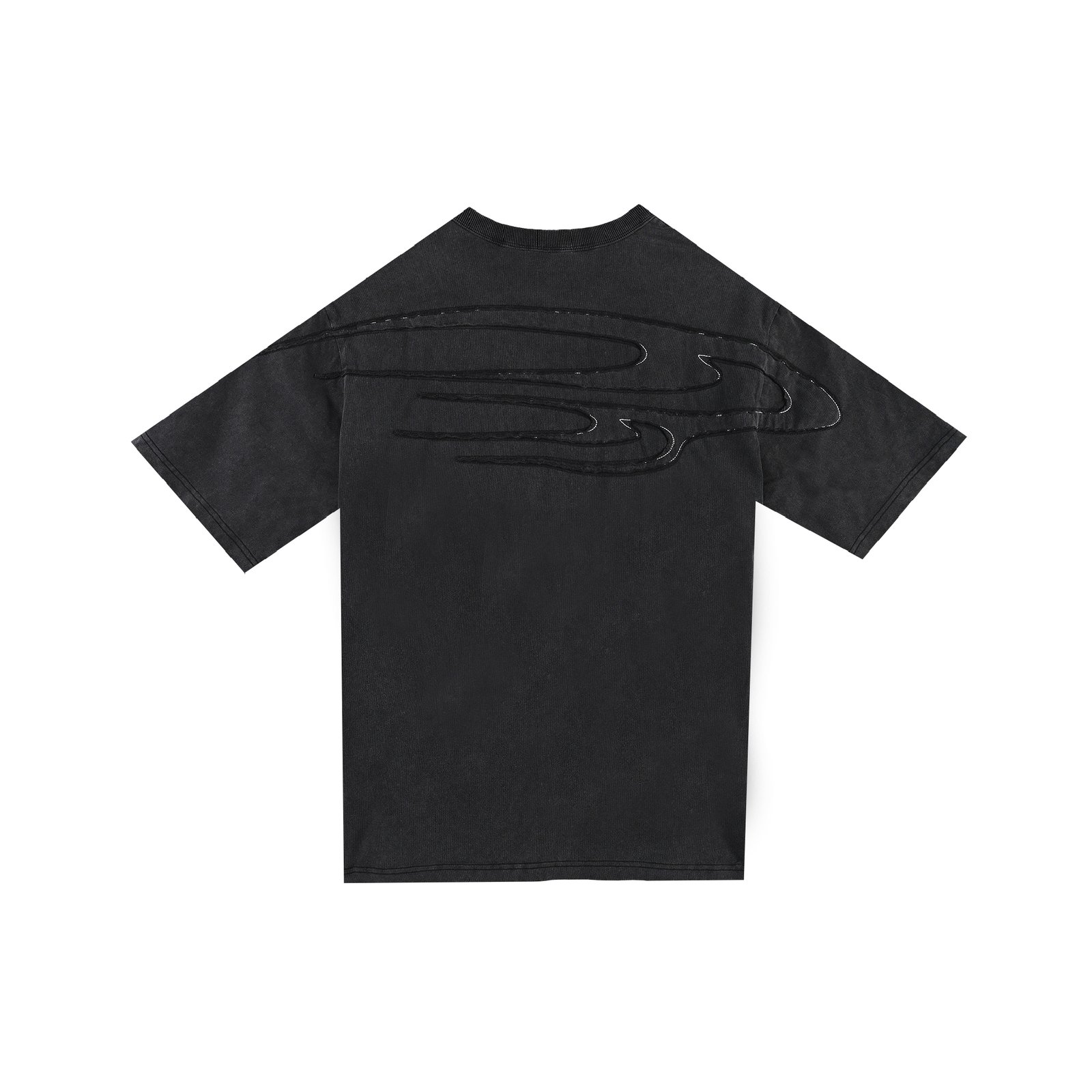 B-logo washed T-shirt - صورة 1