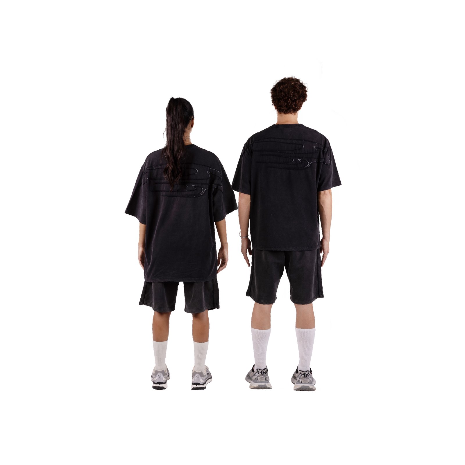 B-logo washed T-shirt - Image 2