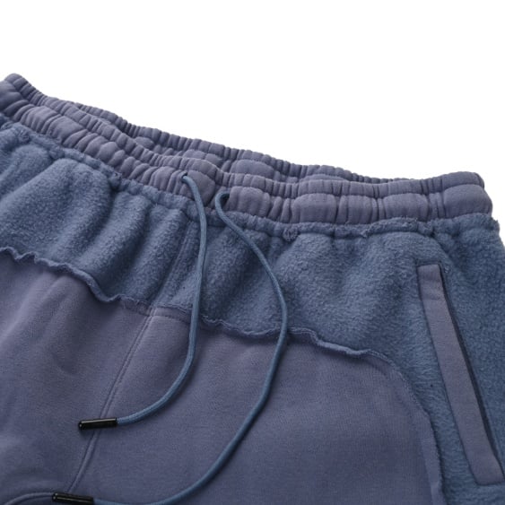 Washed blue sweatpants set - صورة 2