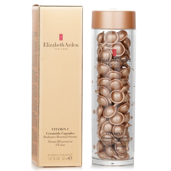 سيرم مجدد للإشراقة Ceramide Vitamin C 90caps من Elizabeth Arden - صورة 2