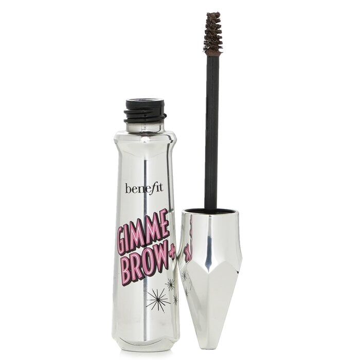 جل ألياف مكثف Gimme Brow+ - # 4 بني دافئ غامق 3g/0.1oz من Benefit - صورة 1
