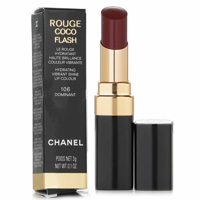لون شفاه لامع مرطب حيوي Rouge Coco Flash - # 106 Dominant 3g/0.1oz من Chanel - صورة 2