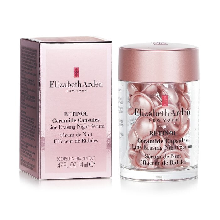 Ceramide Retinol Capsules - Line Erasing Night Serum 30 Caps by Elizabeth Arden - Image 2