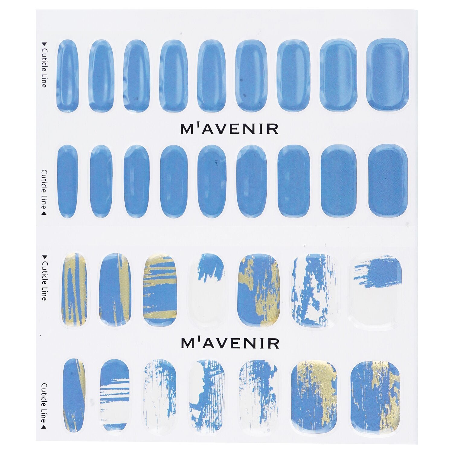 ملصق الأظافر (أزرق) - # Como Sea Nail من Mavenir - صورة 2