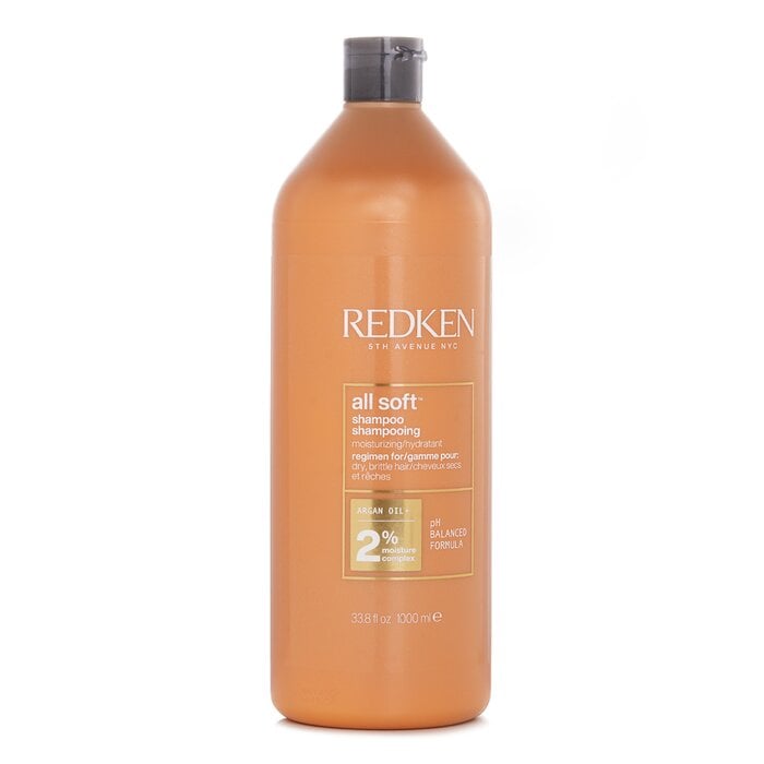 All Soft Shampoo (For Dry/ Brittle Hair) 1000ml/33.8oz by Redken - Image 2
