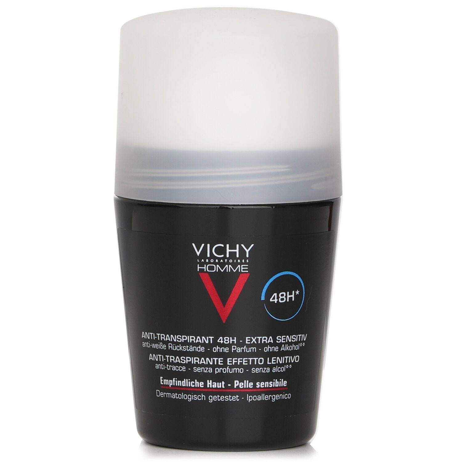 رول مضاد للتعرق لمدة 48 ساعة Homme (للبشرة الحساسة) من Vichy - صورة 1
