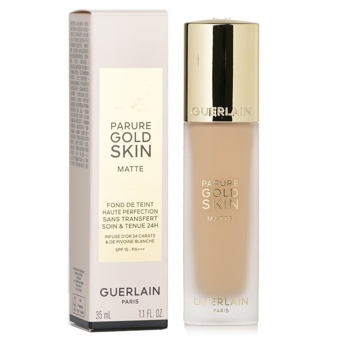Parure Gold Skin Matte Foundation SPF15 - # 0N Neutral 35ml/1.1oz by Guerlain - Image 2