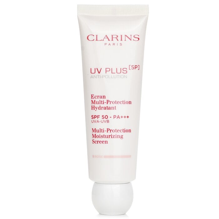 UV Plus [5P] Anti-Pollution Multi-Protection Moisturizing Screen SPF 50 - Rose 50ml/1.6oz by Clarins - Image 1