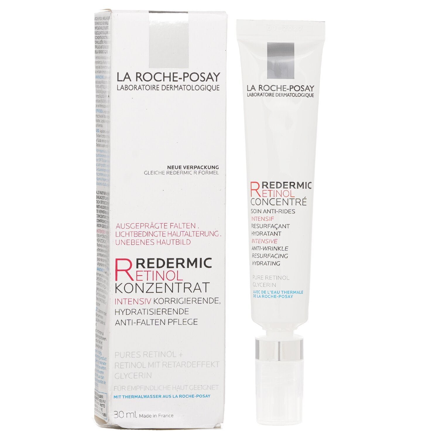 محلول مكثف مضاد لآثار التقدم بالسن Redermic Retinol من La Roche Posay - صورة 2