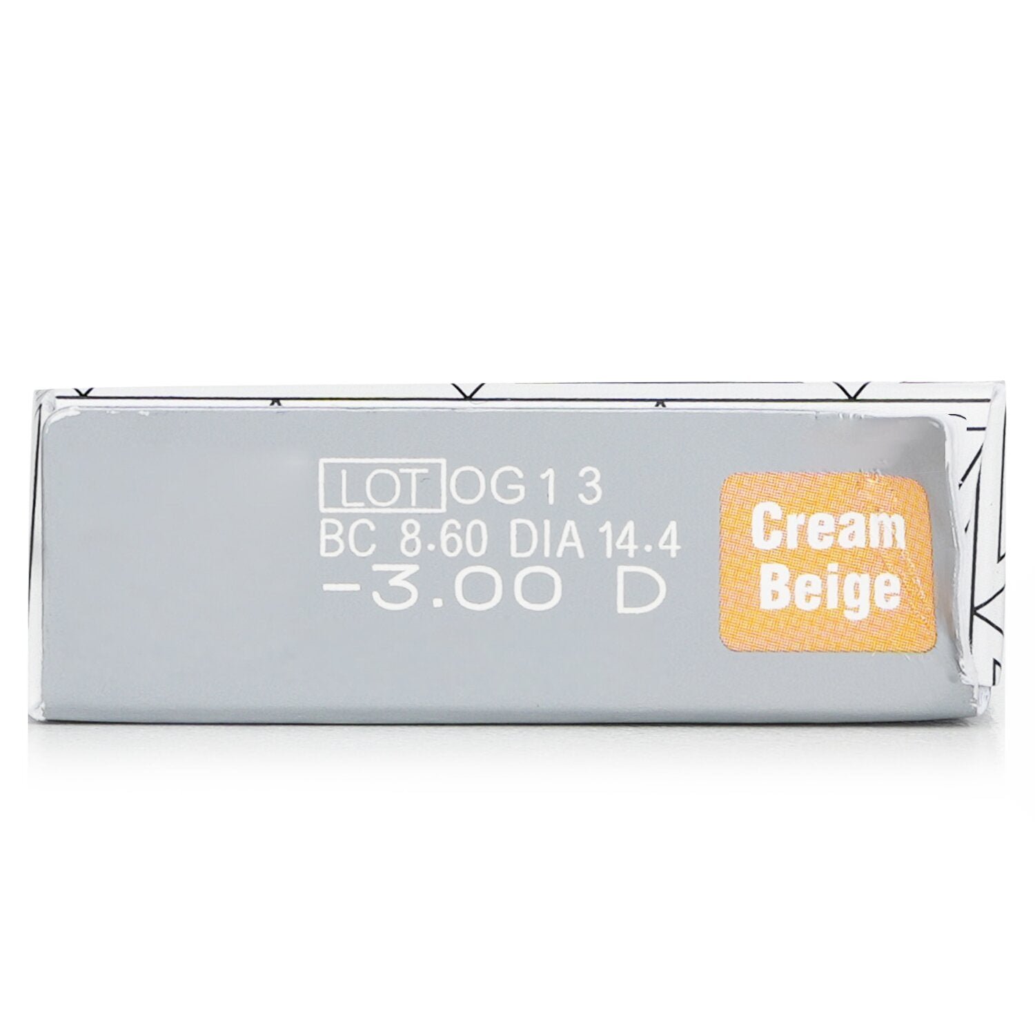 Lilmoon Cream Beige 1 Day Color Contact Lenses - - 3.00 by Pia - Image 2