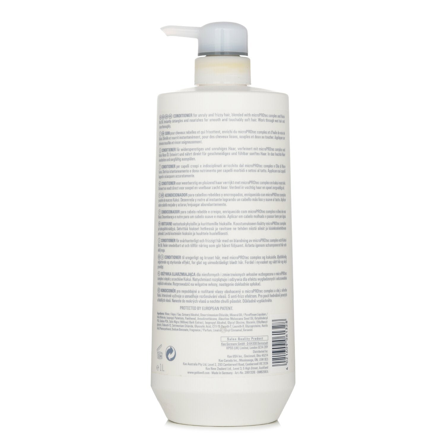 Dual Senses Just Smooth Taming Conditioner (Control For Unruly Hair) by Goldwell - Image 3