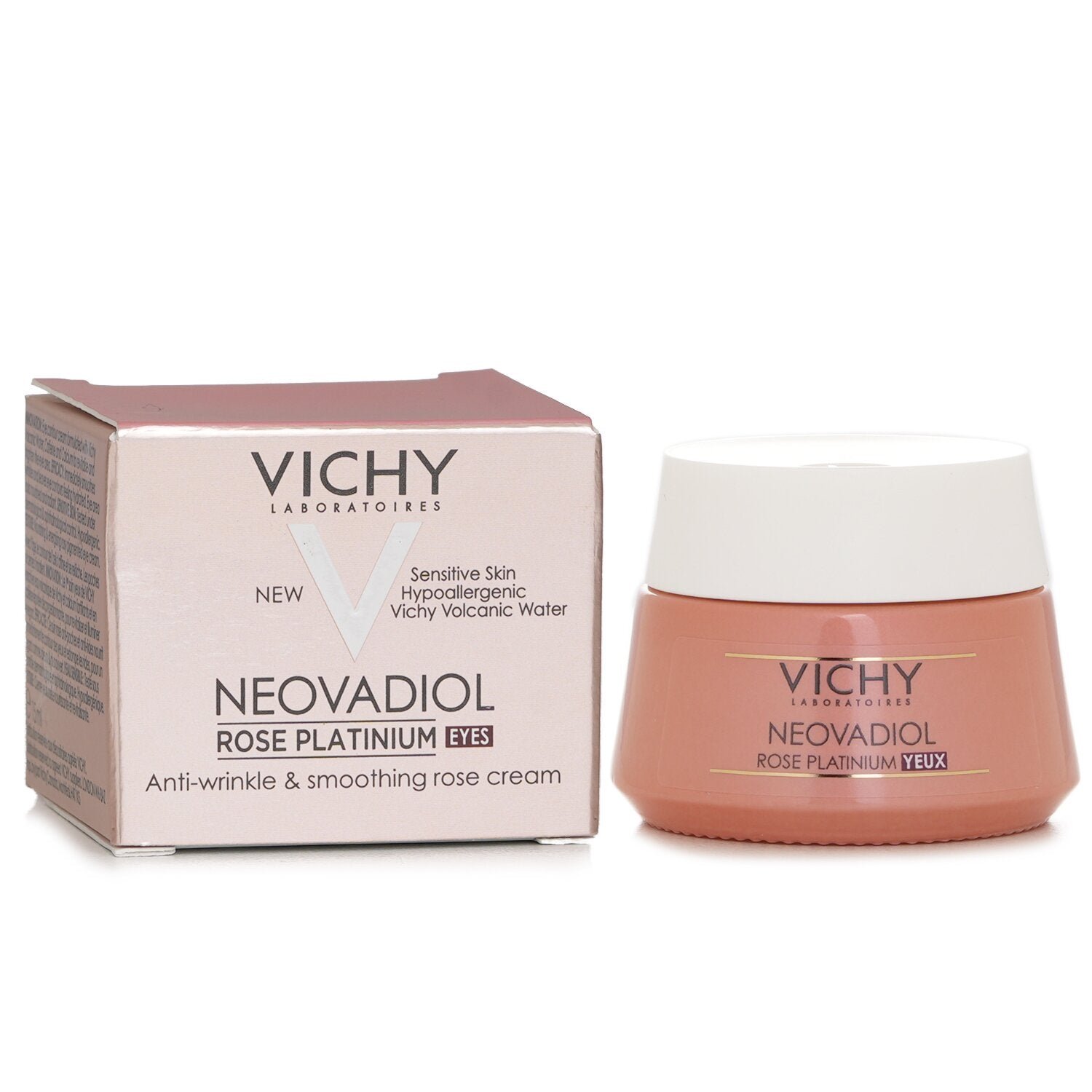 Neovadiol Rose Platinium Anti-Wrinkle & Smoothing Eye Cream by Vichy - Image 2