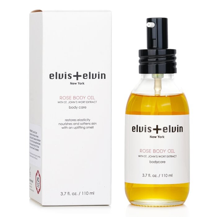 Rose Body Oil 110ml/3.7oz by Elvis + Elvin - Image 2