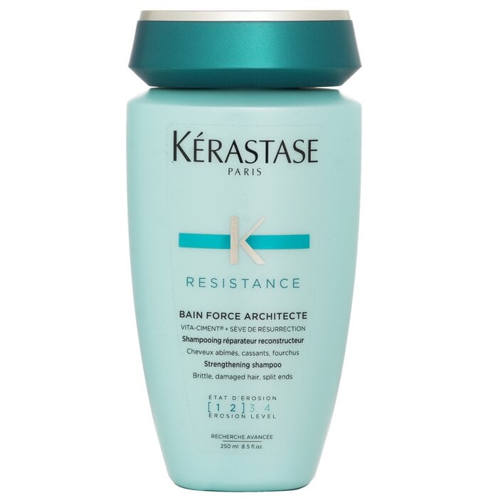 شامبو مقوي Resistance Bain Force Architecte (للشعر المتقصف التالف والنهايات المتقصفة) من Kerastase - صورة 1