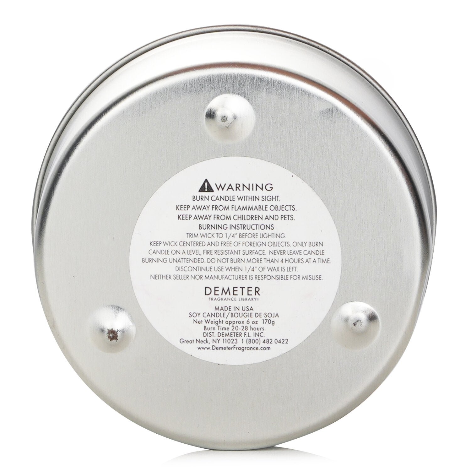 Atmosphere Soy Candle - Baby Powder by Demeter - Image 3