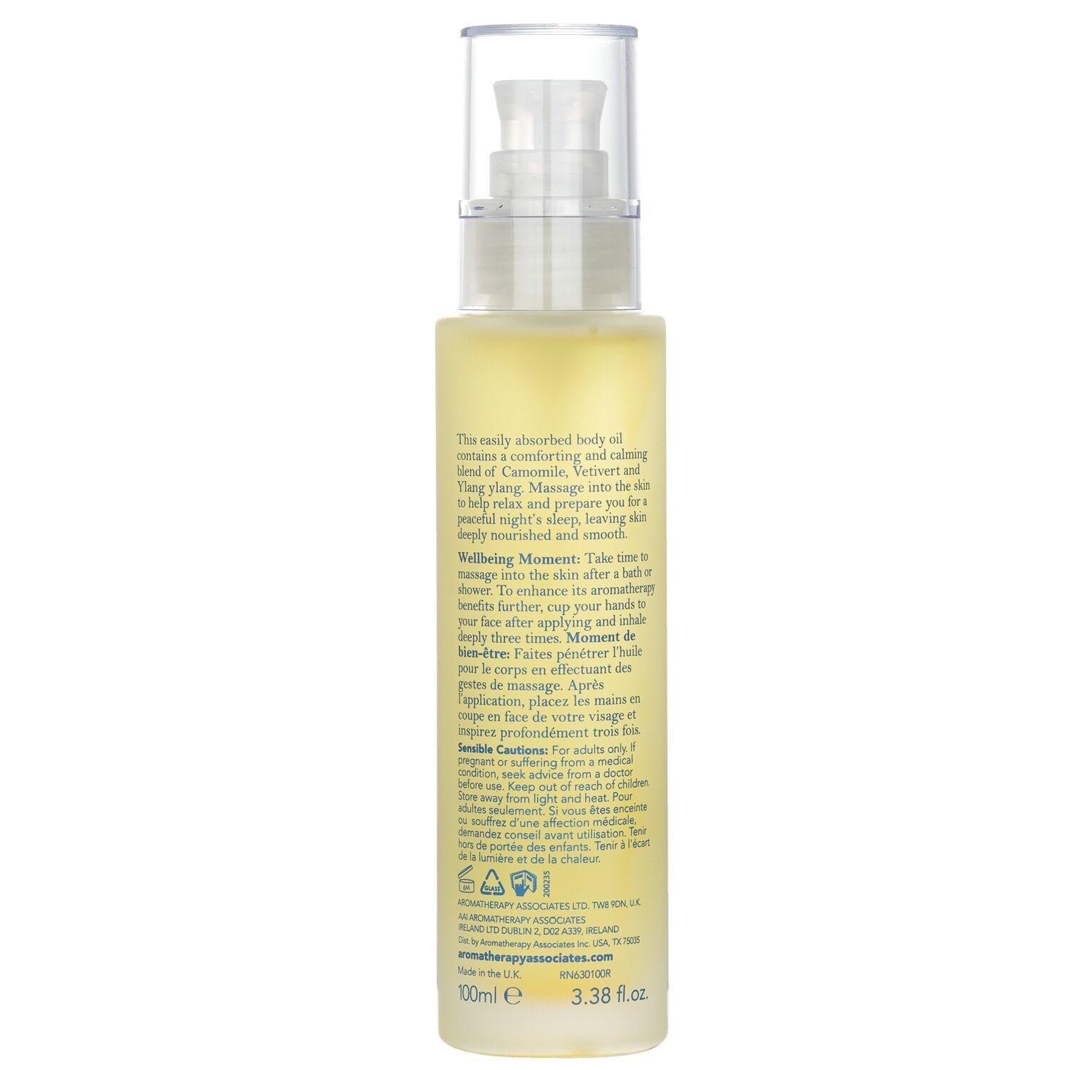 زيت التمسيد والجسم Relax من Aromatherapy Associates - صورة 3