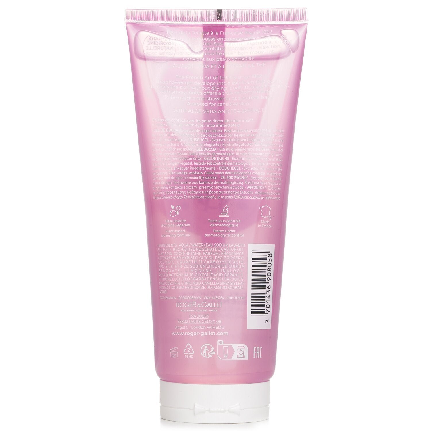 Feuille De The Wellbeing Shower Gel من Roger & Gallet - صورة 3