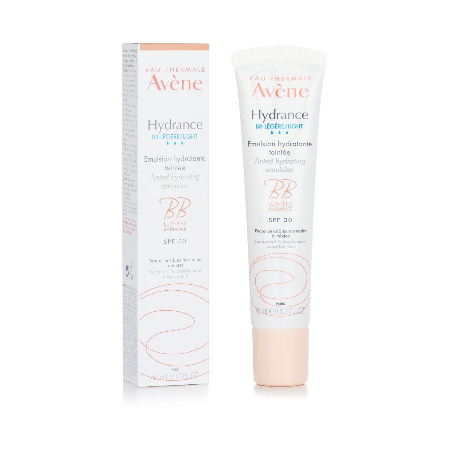 Hydrance BB-LIGHT Tinted Hydrating Emulsion SPF 30 - For Normal to Combination Sensitive Skin by Avene - Image 2