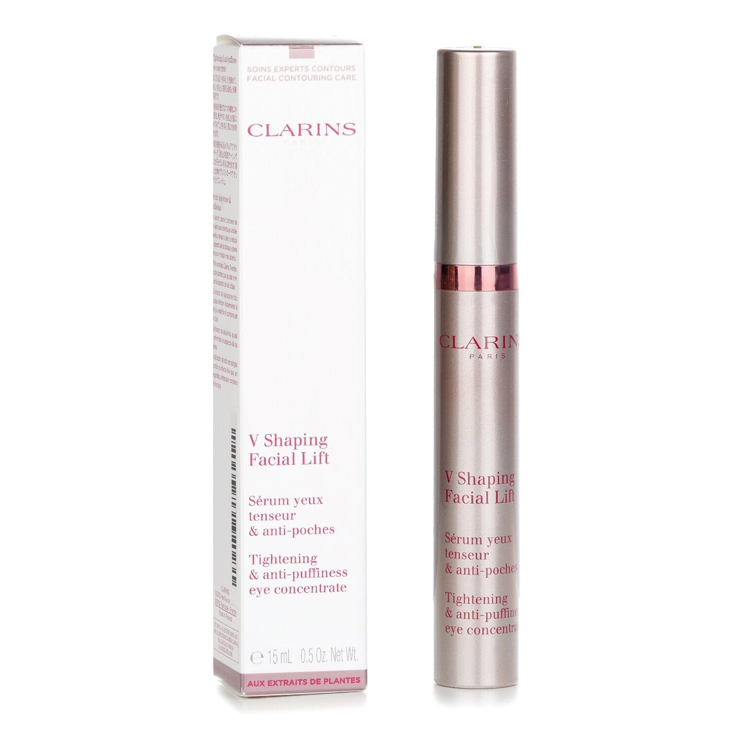 V Shaping Facial Lift Tightening & Anti-Puffiness Eye Concentrate by Clarins - Image 2