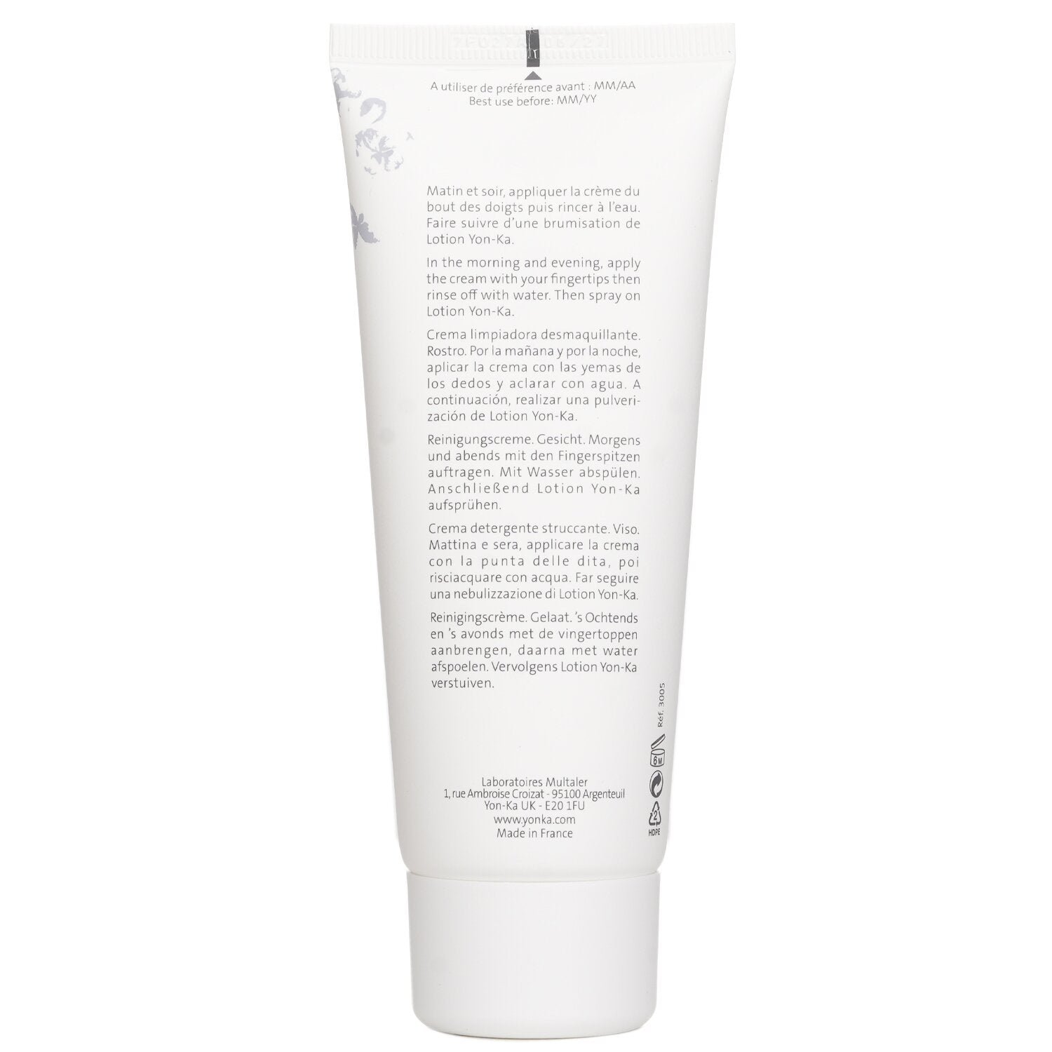 Essentials Face Cleansing Cream With Peppermint by Yonka - Image 3