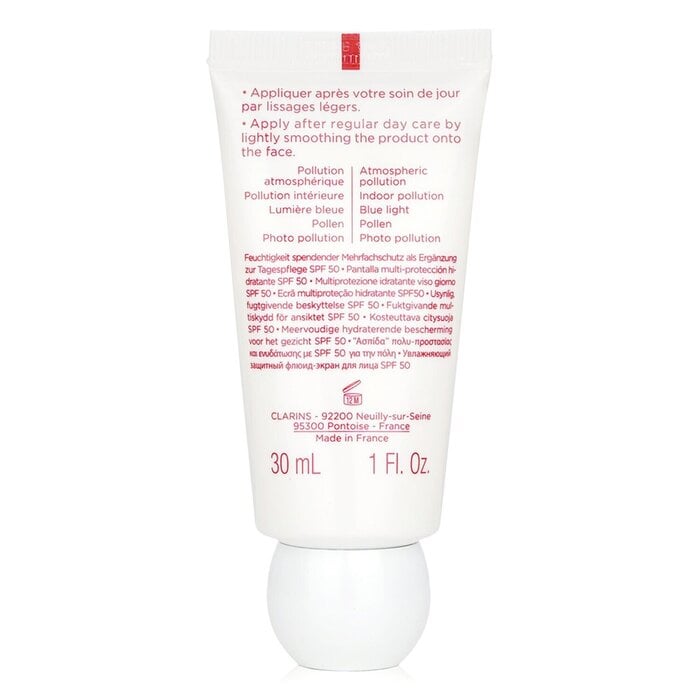 UV Plus [5P] Anti-Pollution Multi-Protection Moisturizing Screen SPF 50 - Translucent 30ml/1oz by Clarins - Image 3
