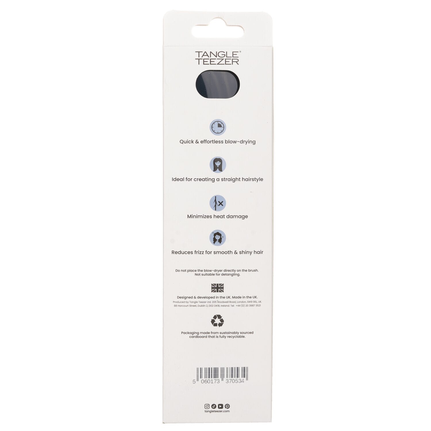Blow-Styling Half Paddle Hair Brush by Tangle Teezer - Image 3