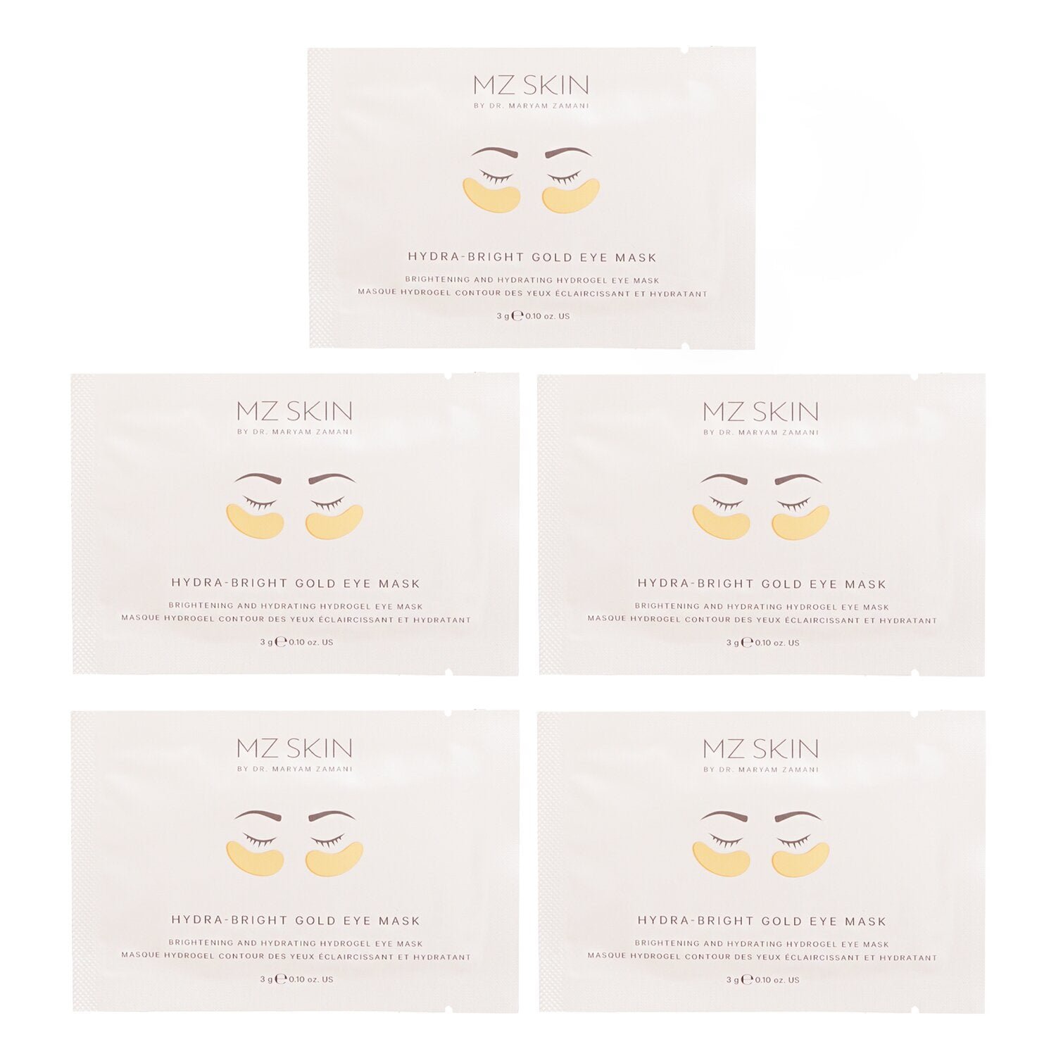 ماسك عيون Hydra-Bright من MZ Skin - صورة 2