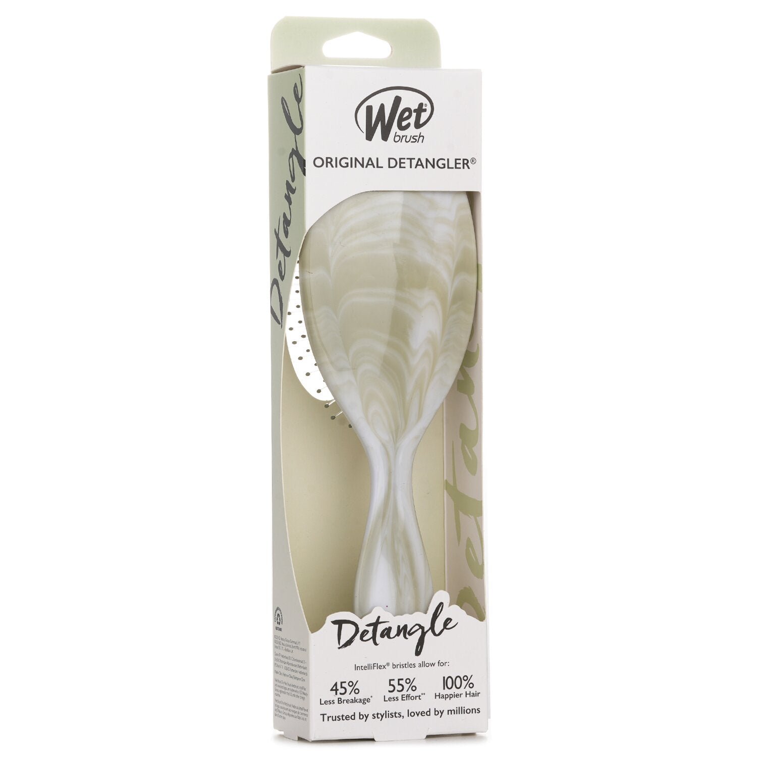Original Detangler Watercolor Waves Green Hair Brush من Wet Brush - صورة 2