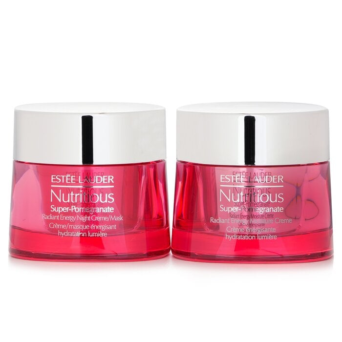 Nutritious Super-Pomegranate Day & Night Radiance Set: Moisture Creme 50ml+ Night Creme/Mask 50ml 2pcs by Estee Lauder - Image 2