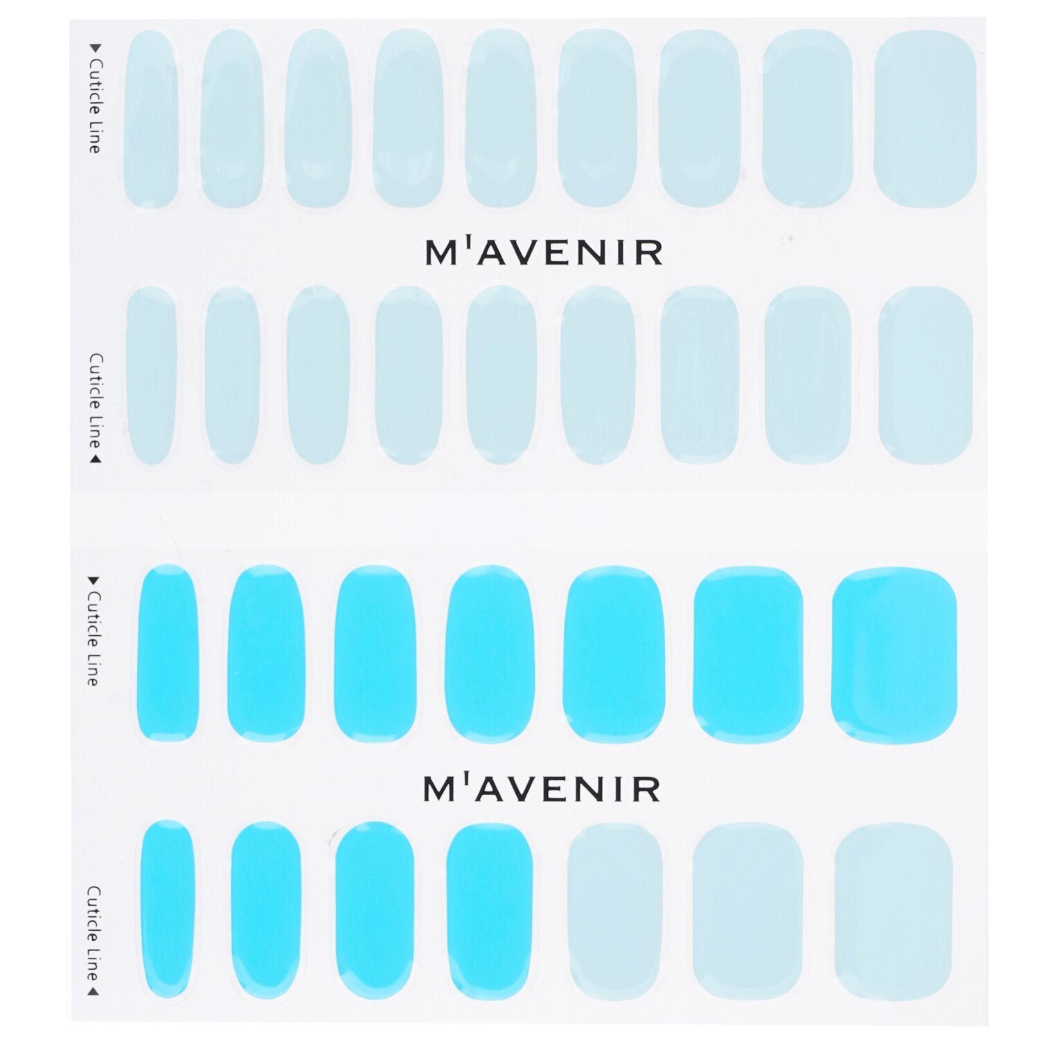 Nail Sticker (Blue) - # Swimming Pool Nail by Mavenir - Image 2