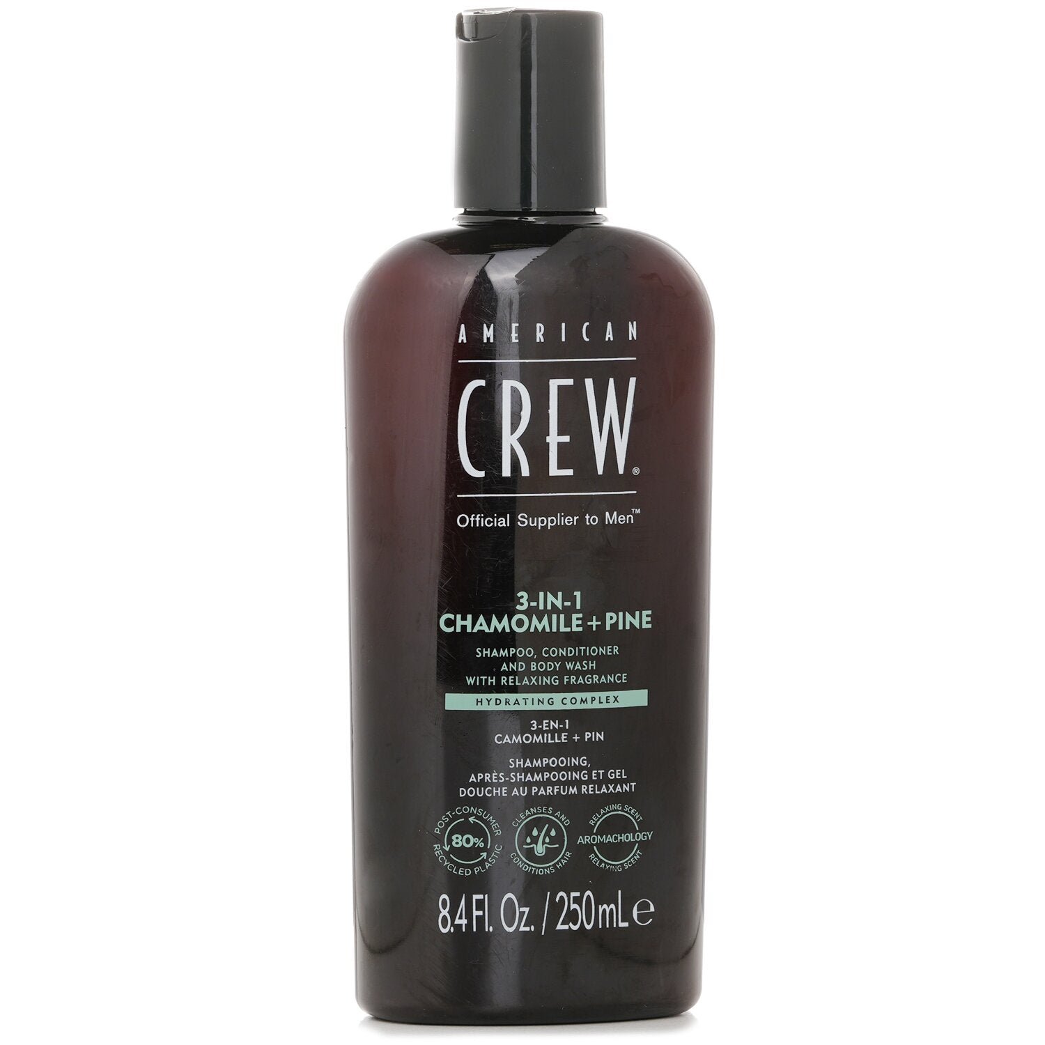 3-in-1 Chamomile + Pine Shampoo, Conditioner And Body Wash by American Crew - Image 2