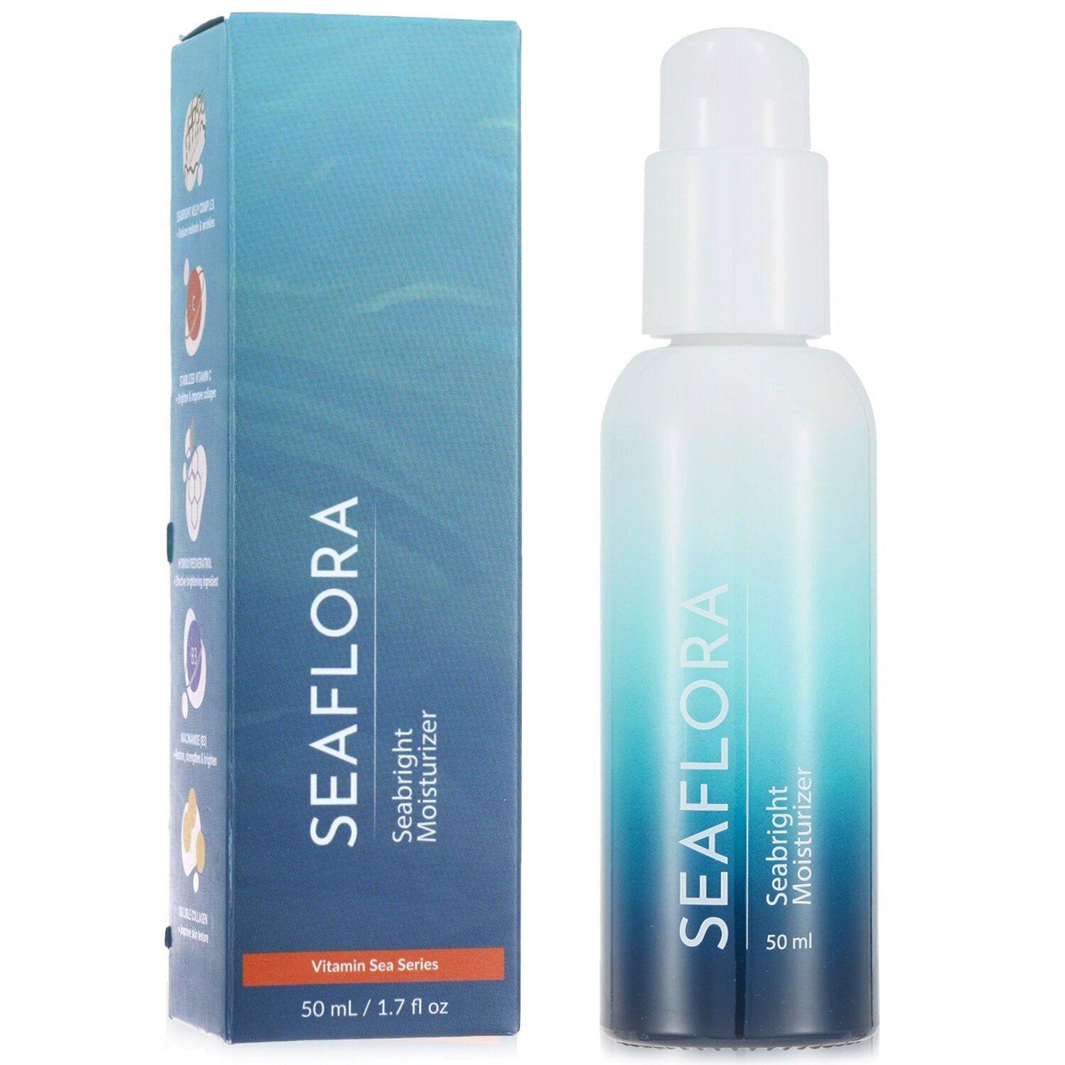 Seabright Moisturizer - For Mature/Hyperpigmented Skin Exp Date:10/31/2025 by Seaflora - Image 2