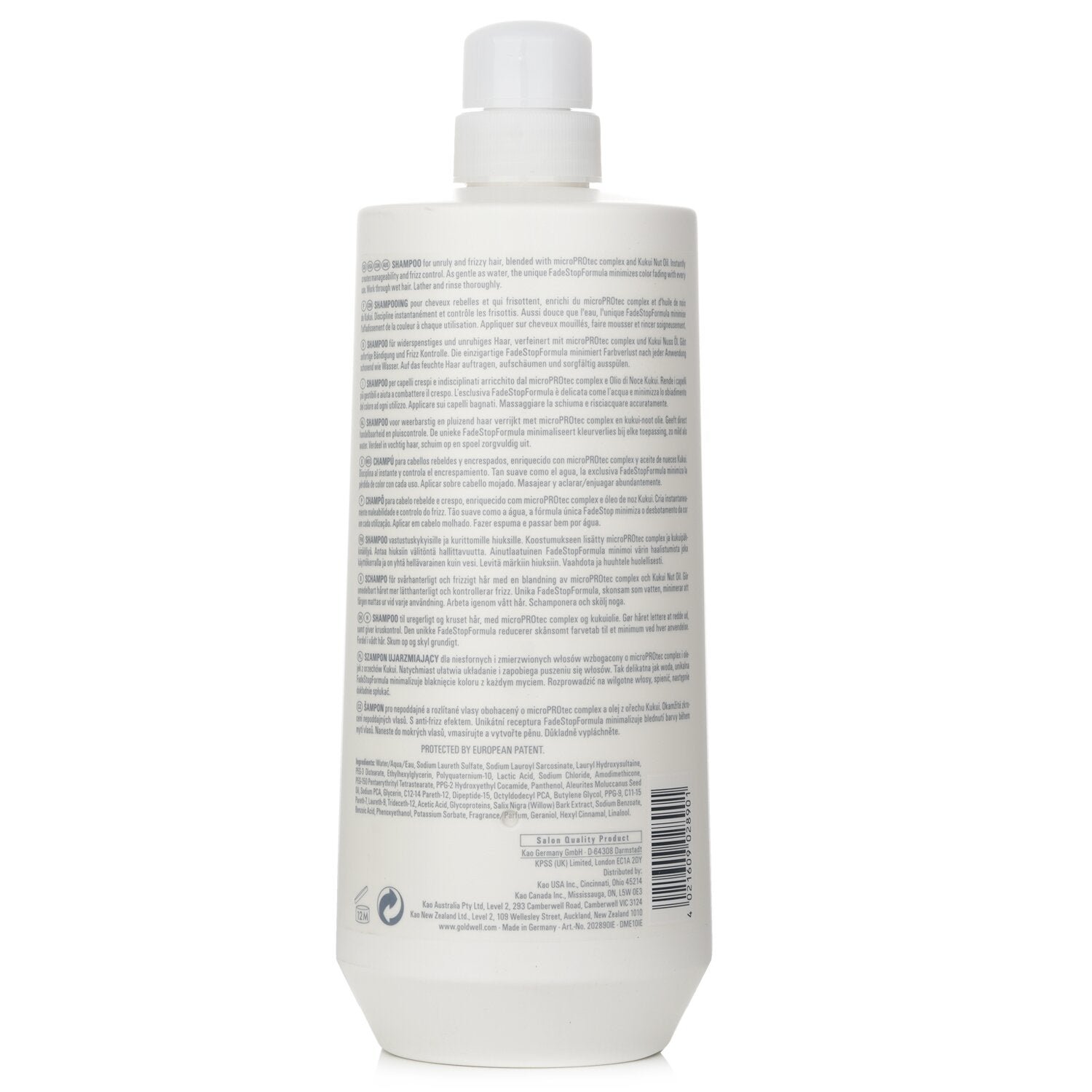 Dualsenses Just Smooth Taming Shampoo من Goldwell - صورة 3