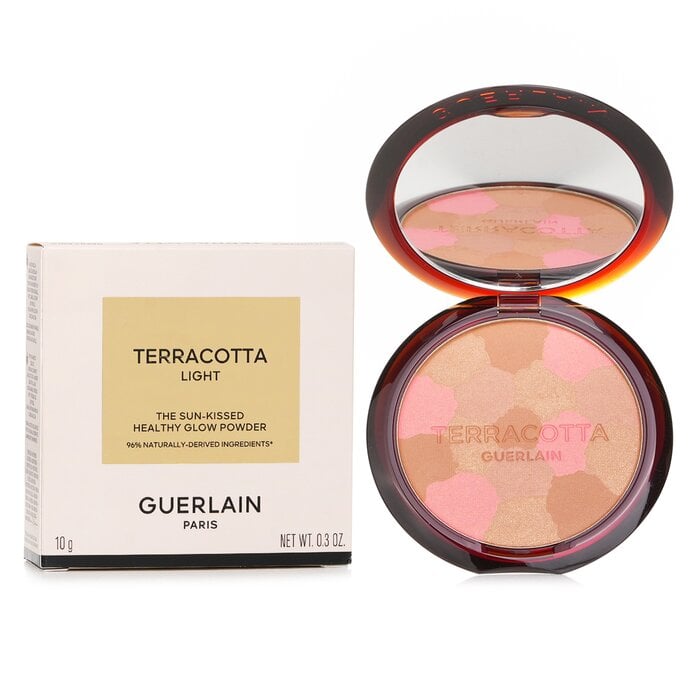 بودرة تيراكوتا لايت ذا صن كيسد هيلثي جلو - # 04 ديب كول 10g/0.3oz من Guerlain - صورة 2