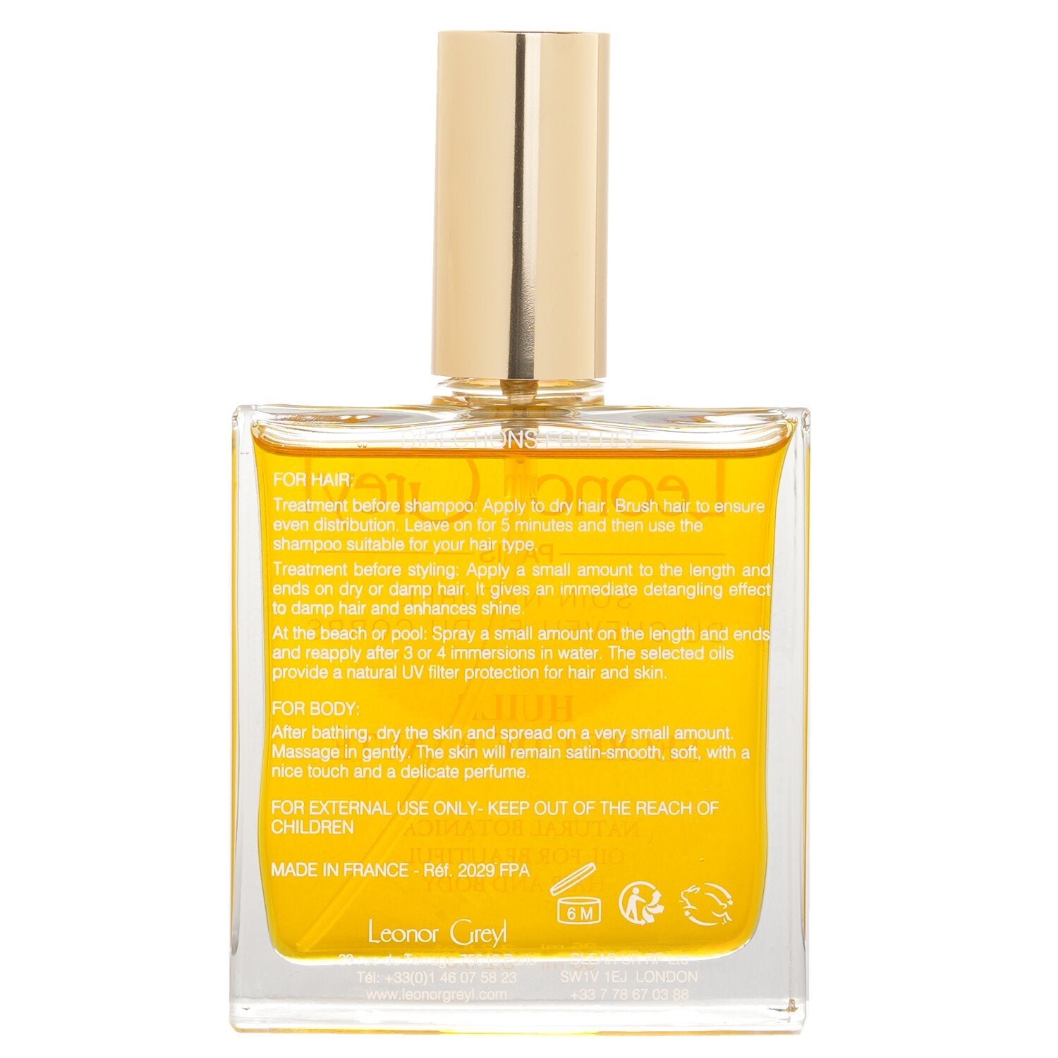 L'Huile Secret De Beaute Natural Botanical Oils For Hair & Body by Leonor Greyl - Image 3