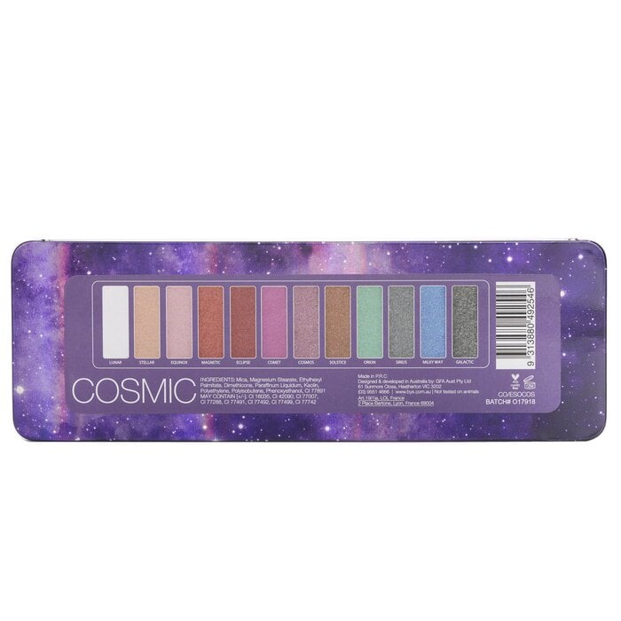 لوحة ظلال عيون ( 12x ظلال عيون، 2x أداة تطبيق) ) - Cosmic 12g/0.42oz من BYS - صورة 3