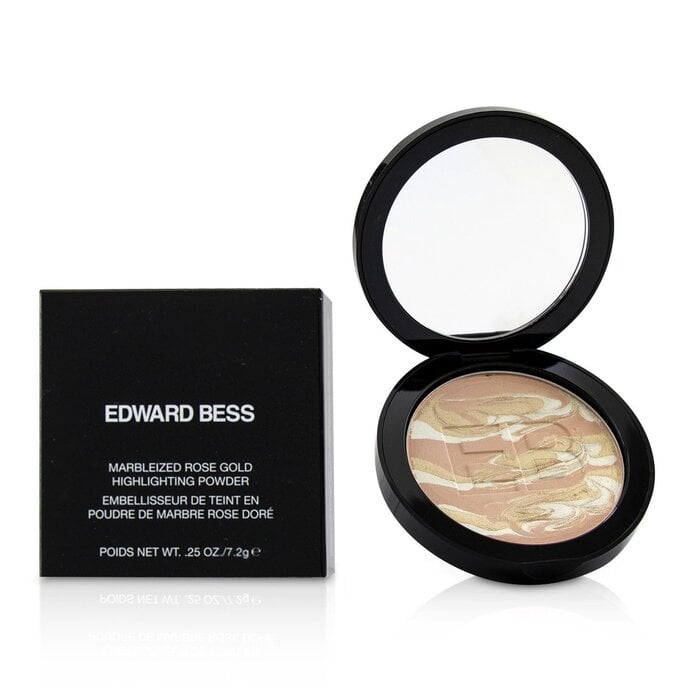 Marbleized Rose Gold Highlighting Powder 7.2g/0.25oz by Edward Bess - Image 2