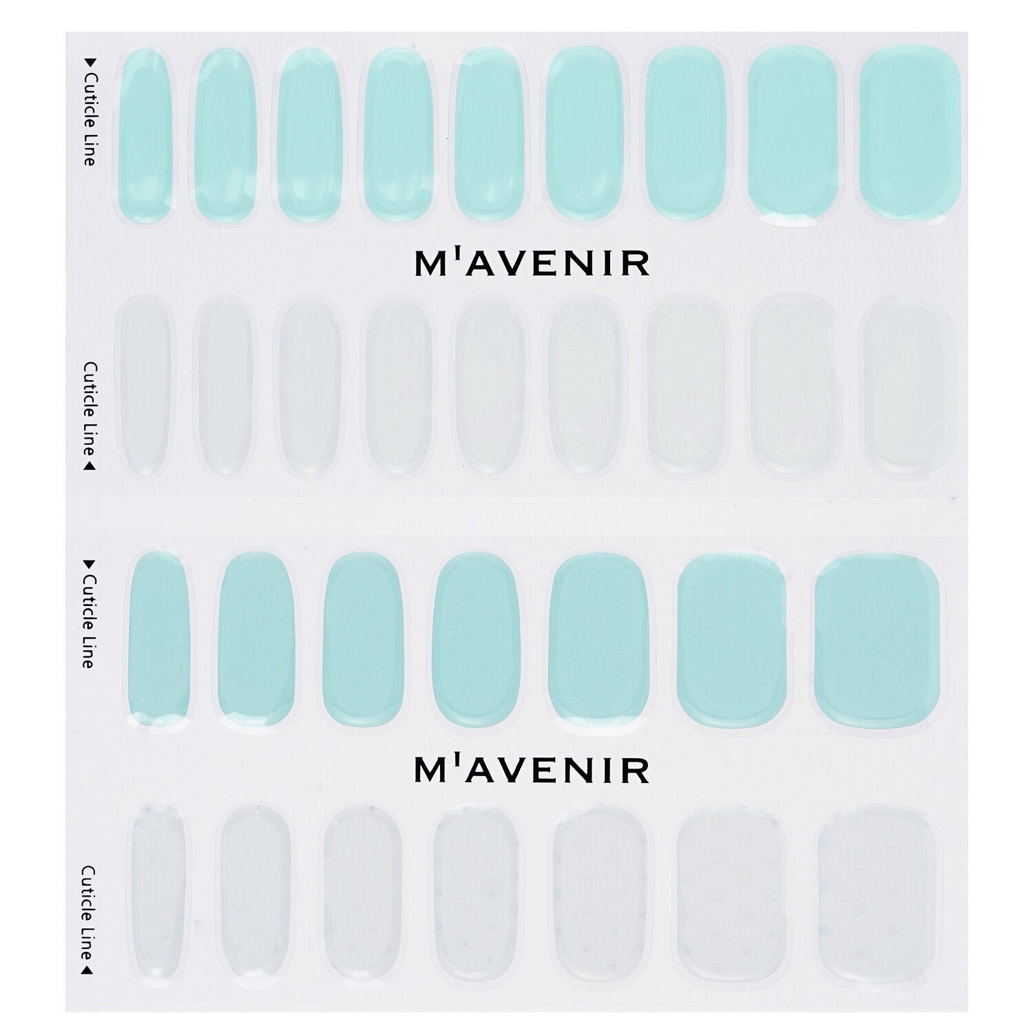ملصق الأظافر (ألوان متنوعة) - # Mintnic Nail من Mavenir - صورة 2