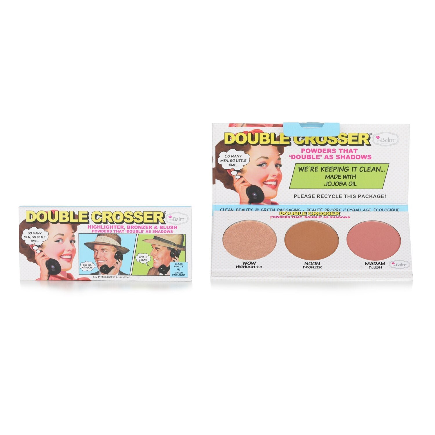 Double Crosser (Highlighter, Bronzer & Blush) by TheBalm - Image 2