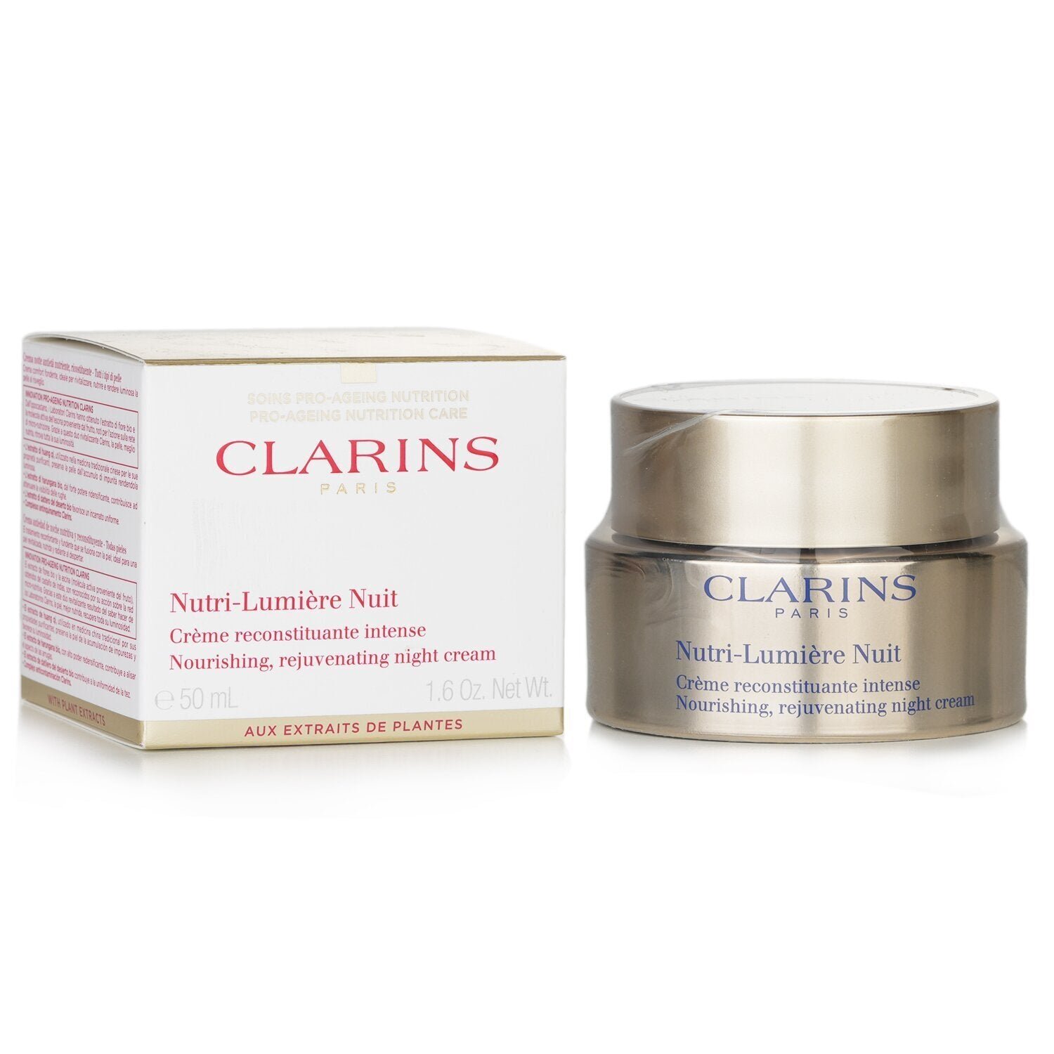 Nutri-Lumiere Nuit Nourishing, Rejuvenating Night Cream(Random Packaging) من Clarins - صورة 5