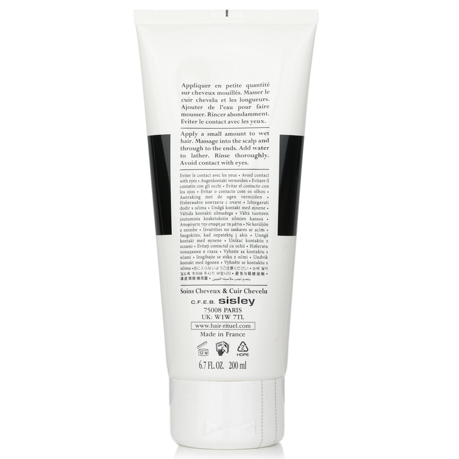 Hair Rituel by Sisley Revitalizing Volumizing Shampoo with Camellia Oil by Sisley - Image 3