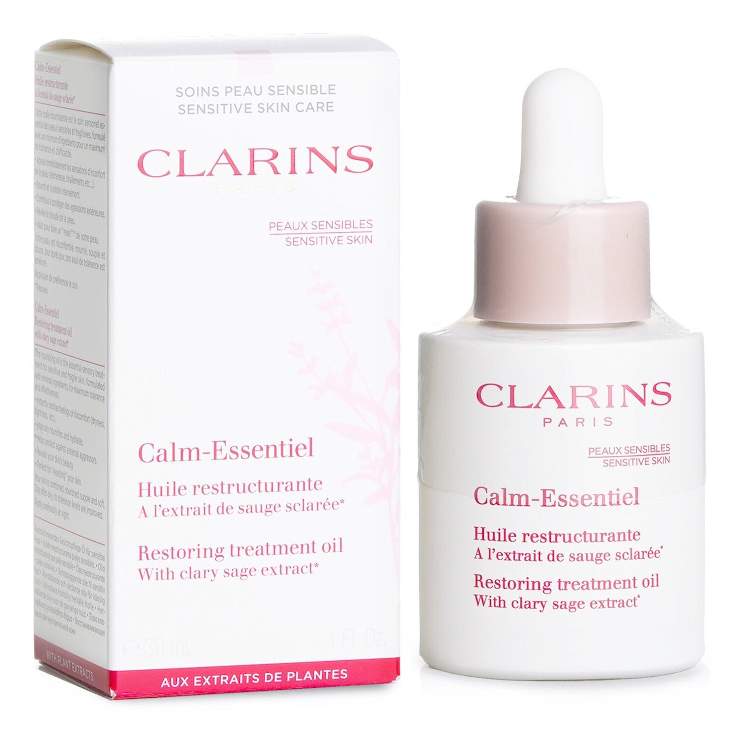 زيت علاجي مرمم مهدئ أساسي - للبشرة الحساسة من Clarins - صورة 2