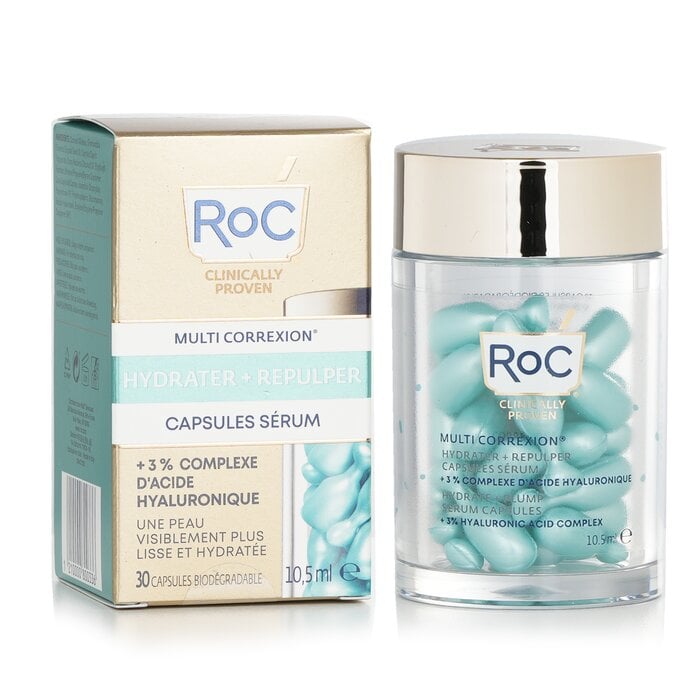 Multi Correxion Hydrate & Plump Serum Capsules 30Caps by ROC - Image 2