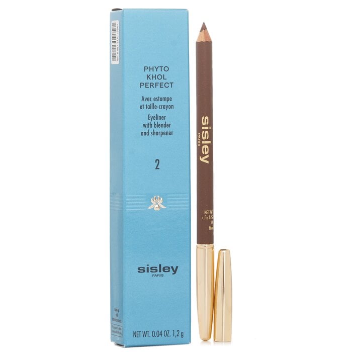 قلم عيون مثالي Phyto Khol (مع مازج ومبراة) - # بني 1.2g/0.04oz من Sisley - صورة 2