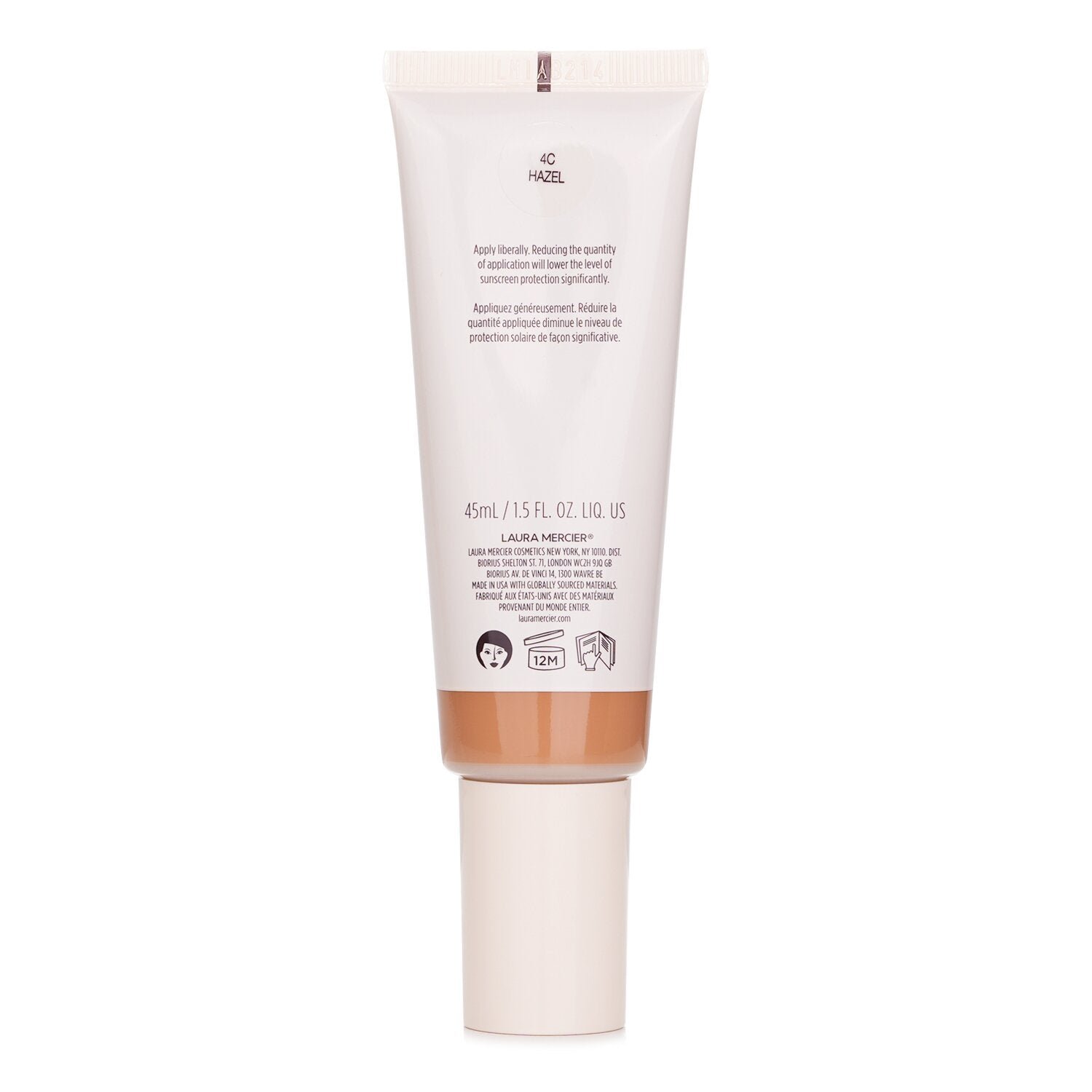 Tinted Moisturizer Natural Dewy - # 4C Hazel من Laura Mercier - صورة 3