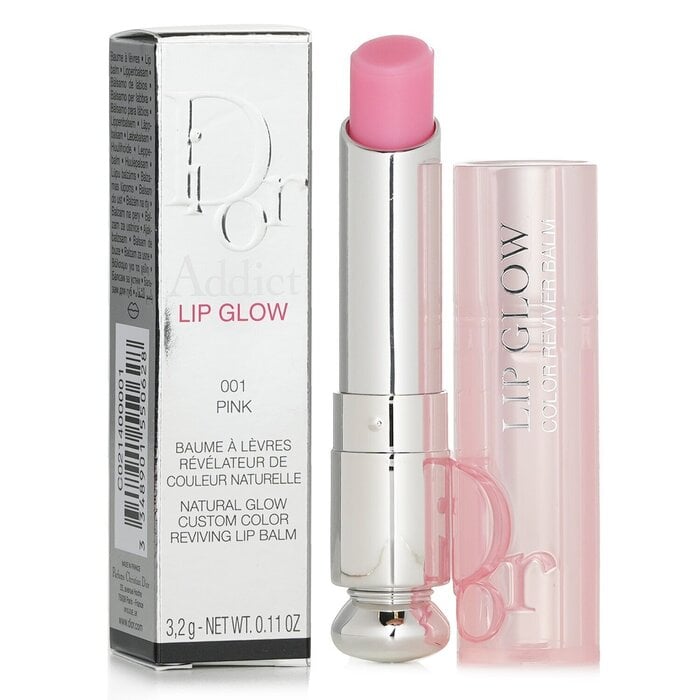 Dior Addict Lip Glow Reviving Lip Balm - #001 Pink (With box from Seasonal Set) 3.2g/0.11oz by Christian Dior - Image 2