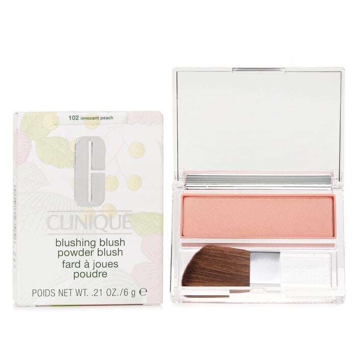 Blushing Blush بودرة أحمر خدود - # 102 دراقي نقي من Clinique - صورة 2