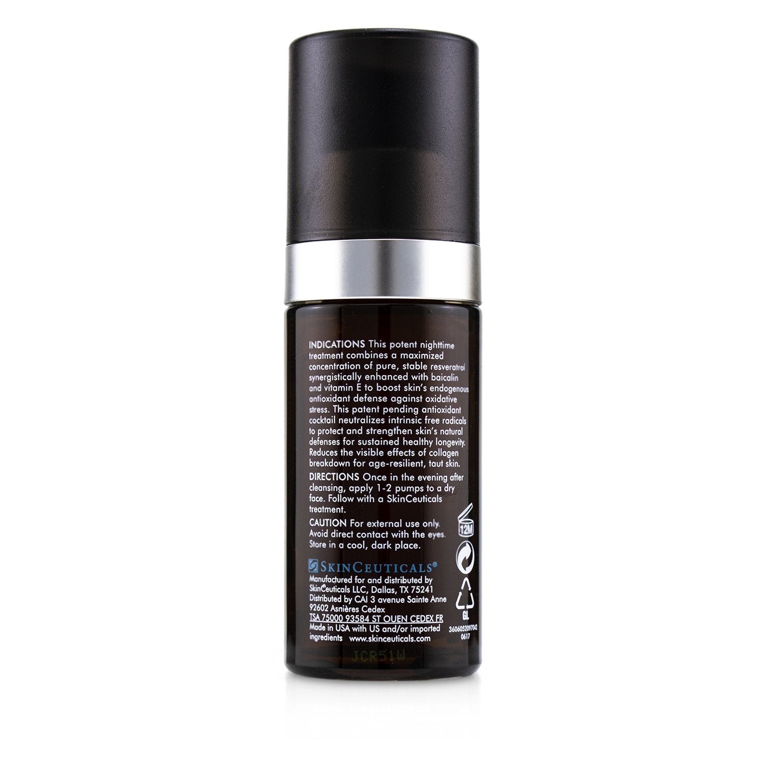 Resveratrol B E Antioxidant Night Concentrate by Skin Ceuticals - Image 4