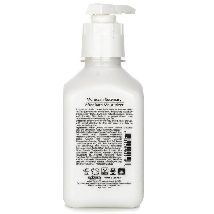مرطب بعد الحمام - إكليل الجبل المغربي 500ml/16oz من ابيكورين - صورة 3